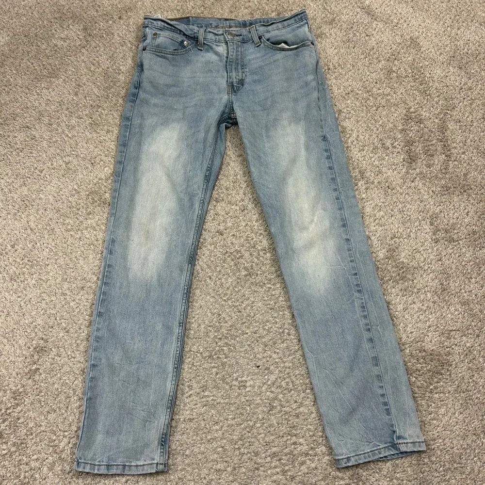 Levi's 511 Slim Fit Jeans 31x32 (Fits 31X31) Light Wash Blue WaterLess Denim